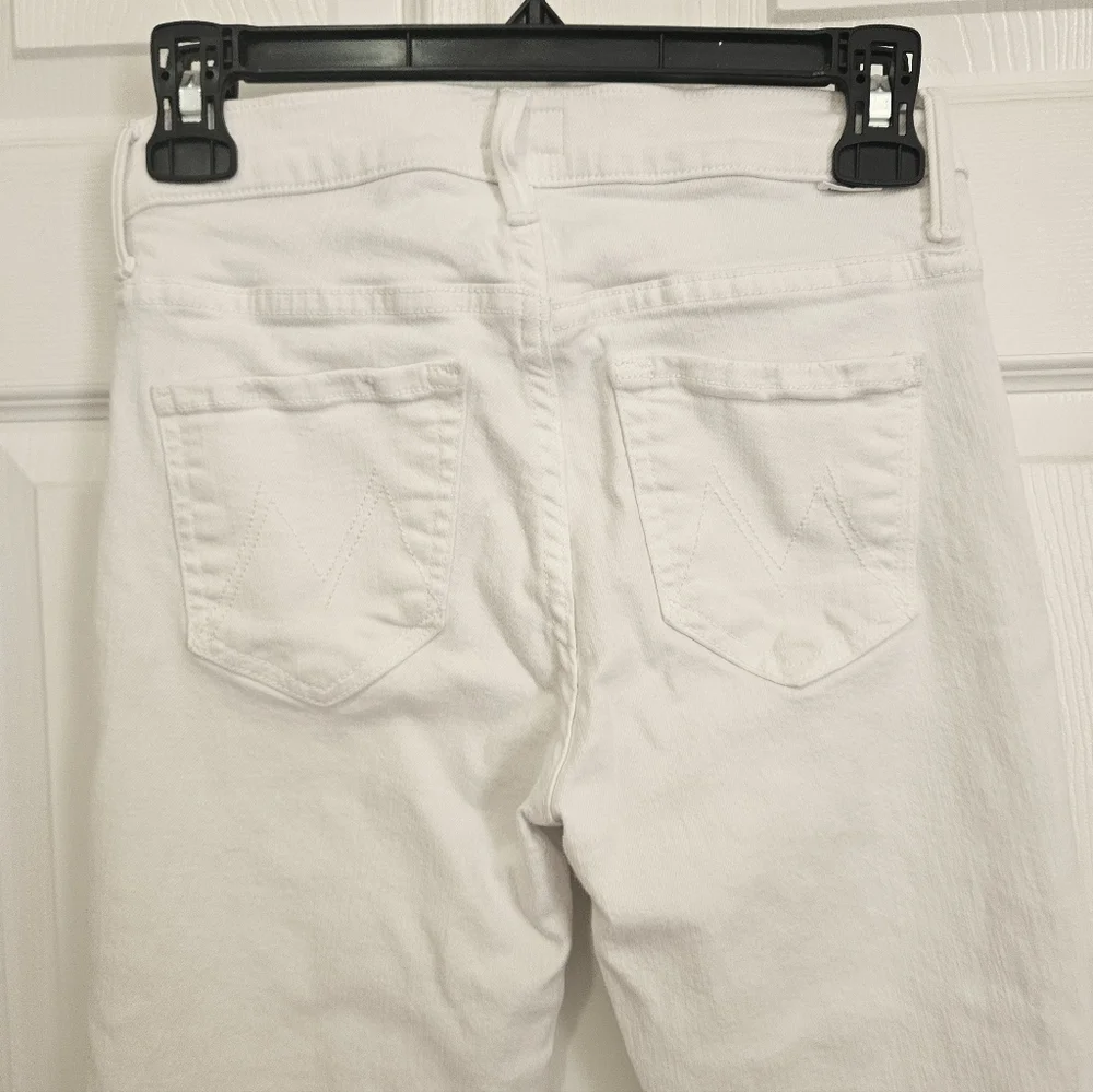 Insider Crop Step Fray Jeans in Fairest of Them All MOTHER 25